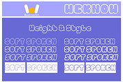 Soft Spoken font, a Font by weknow (Thumbnail 7 of 8)