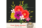 Floral Flower Bouquets, a Graphic by JennyL Designs (Thumbnail 2 of 5)