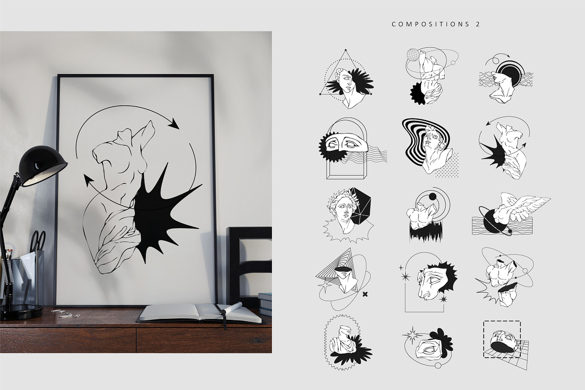 Antiquity collection, a Decorative Illustration by Merfin (Photo 6 of 8)