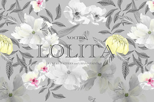 Lolita, Luxury Botanical Pattern