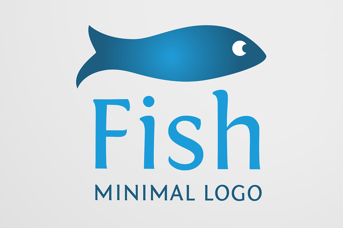 cute aquatic Fish Logo - eco&minimal, a Branding & Logo Template by Elibee (Photo 3 of 3)
