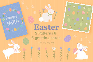 Easter Kit - Patterns & Cards set