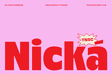 Nicka - Bold Display Sans
