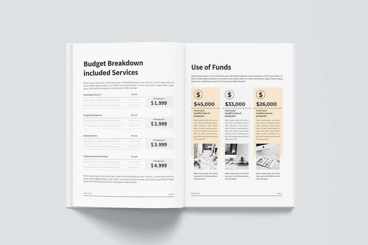 Annual Report | MS Word & Indesign, a Brochure Template by obayes (Photo 16 of 17)
