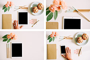 Peach + Mint Styled Mockups, a Social Media Template by Brand Strategy Co. (Thumbnail 6 of 6)