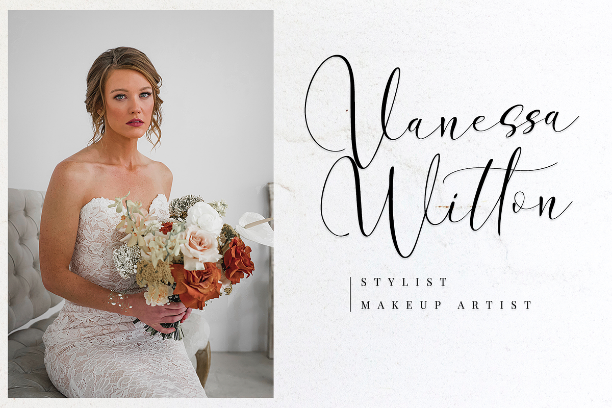 Lord Elliot Pretty Script Font preview 3