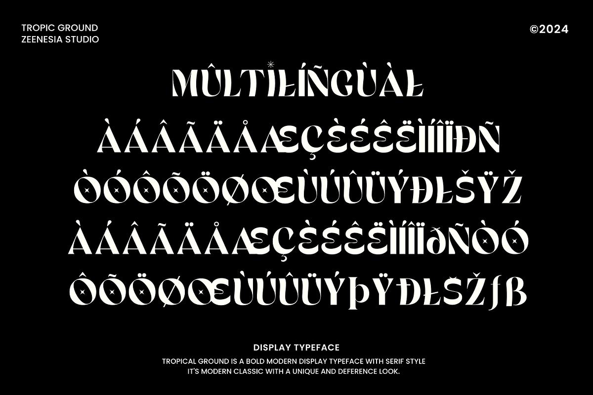 Tropic Ground Font, a Sans Serif Font by zeenesia (Photo 14 of 15)