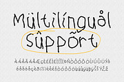 Lefthanded — Messy Handwritten, a Handwritten Font by Typehand Studio (Thumbnail 9 of 10)