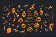 Happy Halloween!, a Decorative Illustration by Margo Miller (Thumbnail 7 of 26)