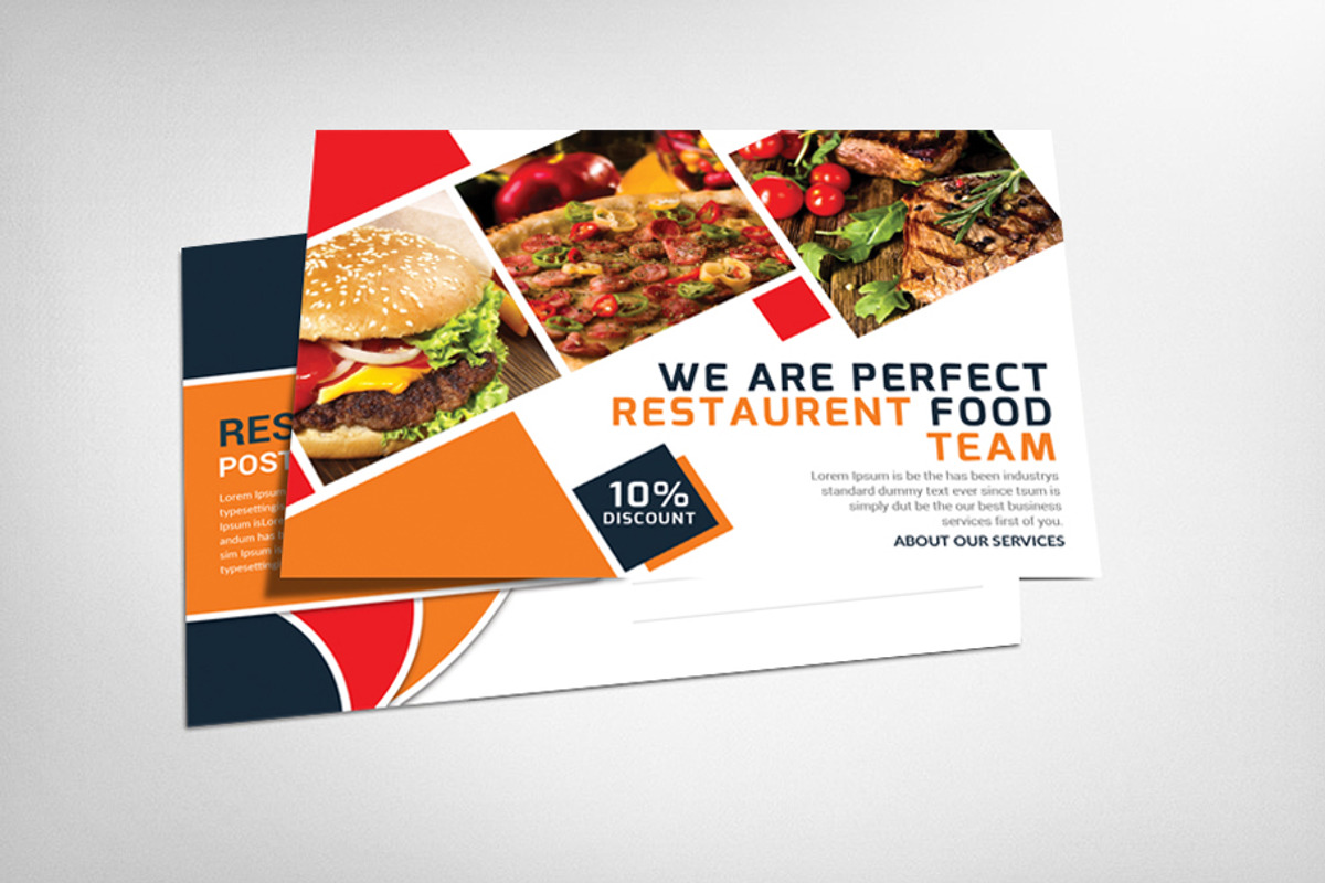 Restaurant Menu Card, a Card Template by graphicforest (Photo 1 of 2)