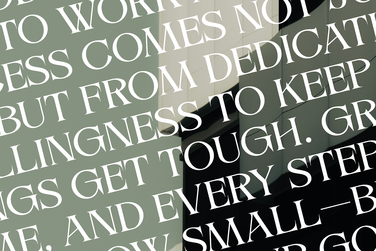 Alverich - Modern Serif Font, a Serif Font by Comactype Foundry (Photo 16 of 22)