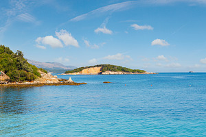 View from Ksamil beach, Albania., a Nature Photo by YuriyB