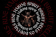 Kensy Zorem Typeface, a Blackletter Font by alit design (Thumbnail 2 of 20)