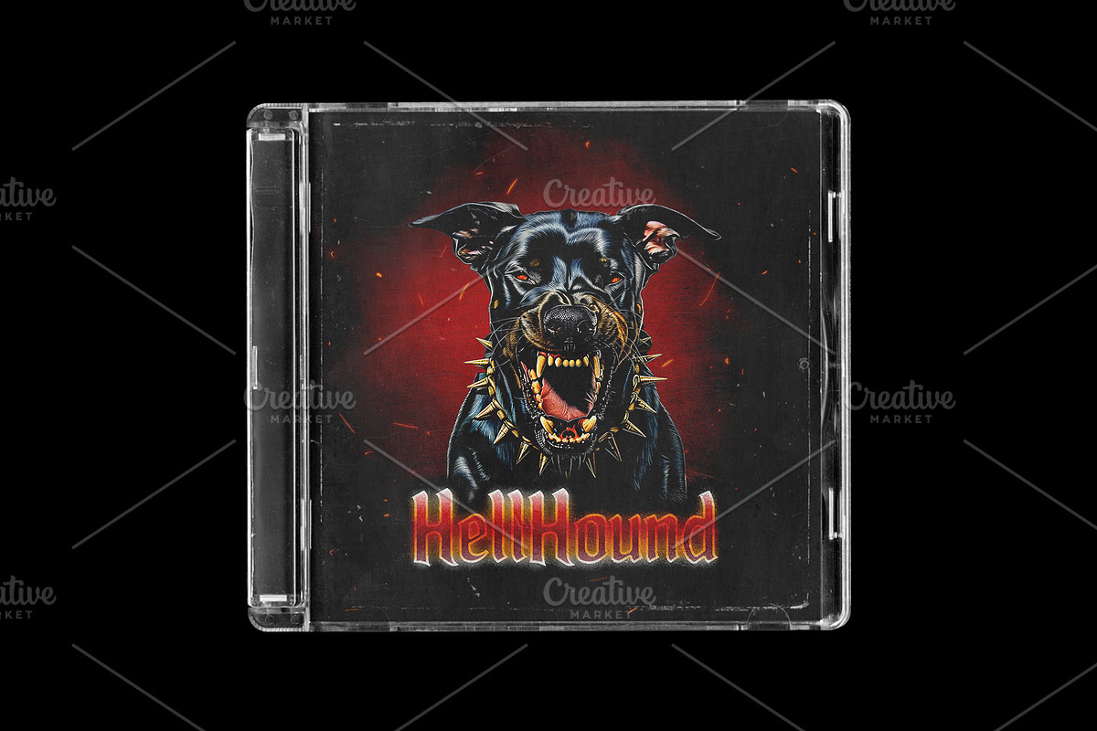 Hellhound Cover Art by MWM Designs, a Marketing Template by mwmdesigns (Photo 2 of 2)