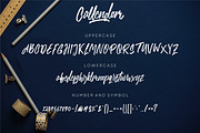 Callendom Casul Font, a Script Font by FahmiType (Thumbnail 11 of 13)
