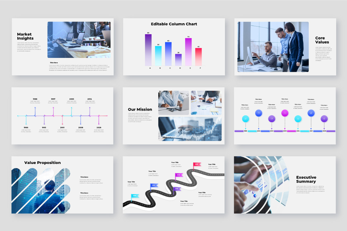 Animated Business Deck Presentation, a Presentation Template by Abert (Photo 8 of 11)