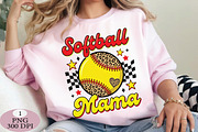 Softball Mama PNG, an Illustration by Daily.Designs (Thumbnail 5 of 5)