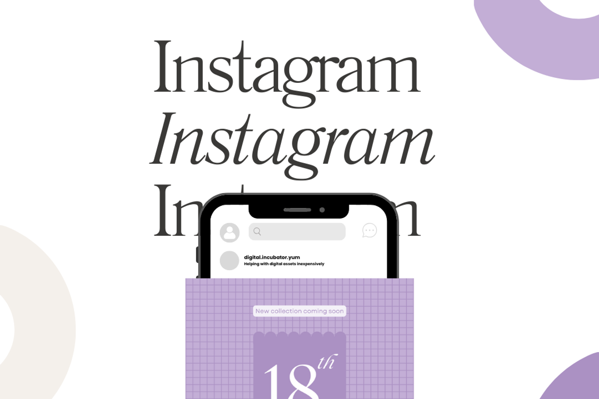 Lavender consistent Instagram Posts, a Social Media Template by digital.incubator.yum (Photo 9 of 12)