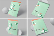 C3 Envelope Mockups, a Product Mockup by megostudi0 (Thumbnail 1 of 6)