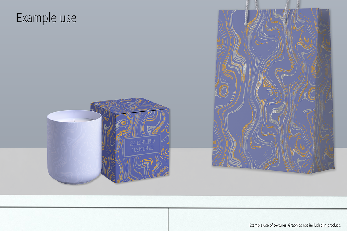Marbled Foils, a Texture Graphic by Julie Campbell (Photo 4 of 7)