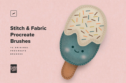 Stitch & Fabric Procreate Brushes