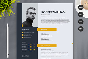 Modern Resume Template CV