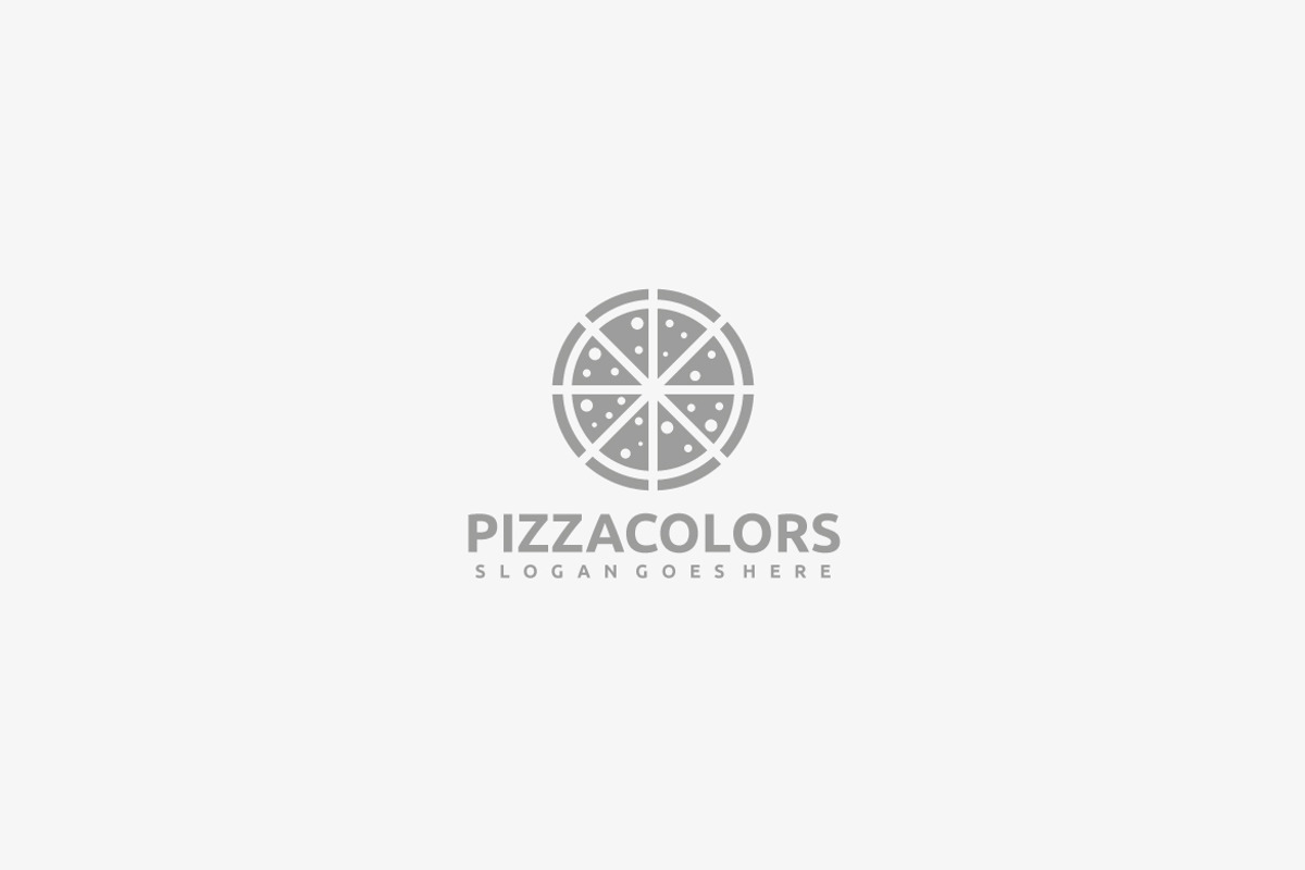 Pizza Colors Logo, a Branding & Logo Template by 3ab2ou (Photo 2 of 4)