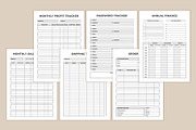 Finance planner Bundle, a Stationery Template by DesignByStore (Thumbnail 4 of 7)