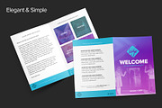 Simple Church Bulletin Shell Bifold, a Brochure Template by IFBdesign (Thumbnail 3 of 3)