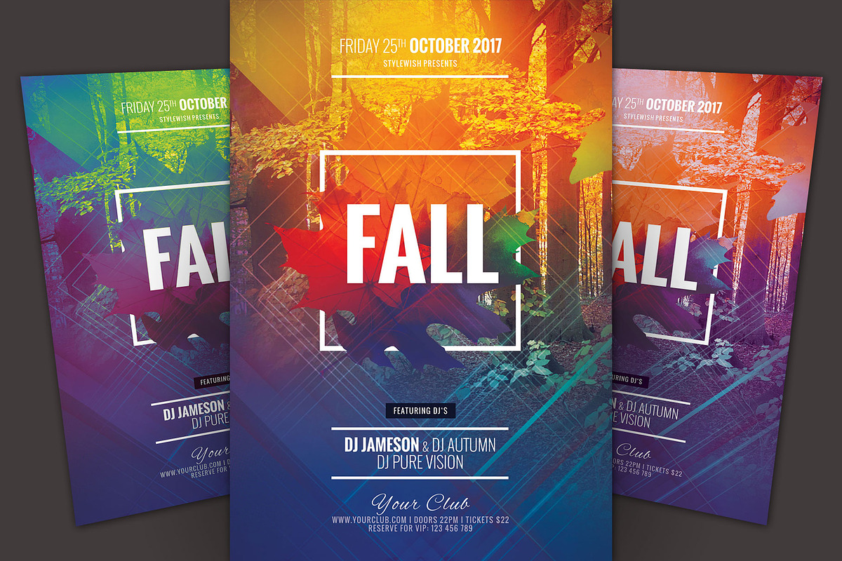 Fall Flyer, a Flyer Template by styleWish