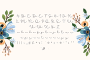 Eilya Font, a Script Font by Aisyah (Thumbnail 2 of 5)