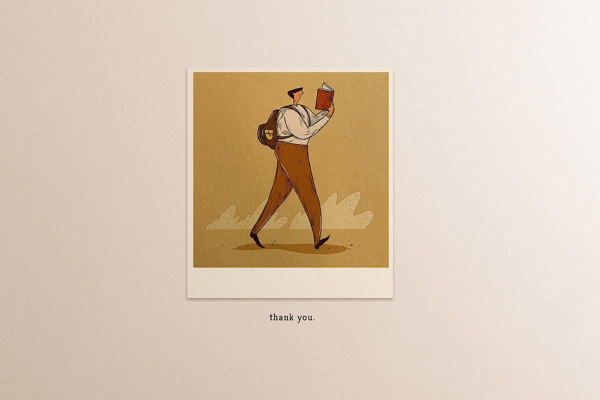 Slow Living & Outdoor Activities, a Person Illustration by Yeticrab (Photo 12 of 14)