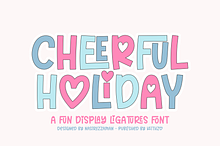 Cheerful Holiday - Christmas Font