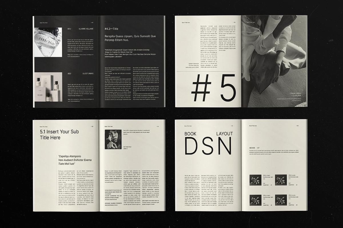 Editorial Magazine & Book Layout, a Magazine Template by Studio Monova (Photo 13 of 17)