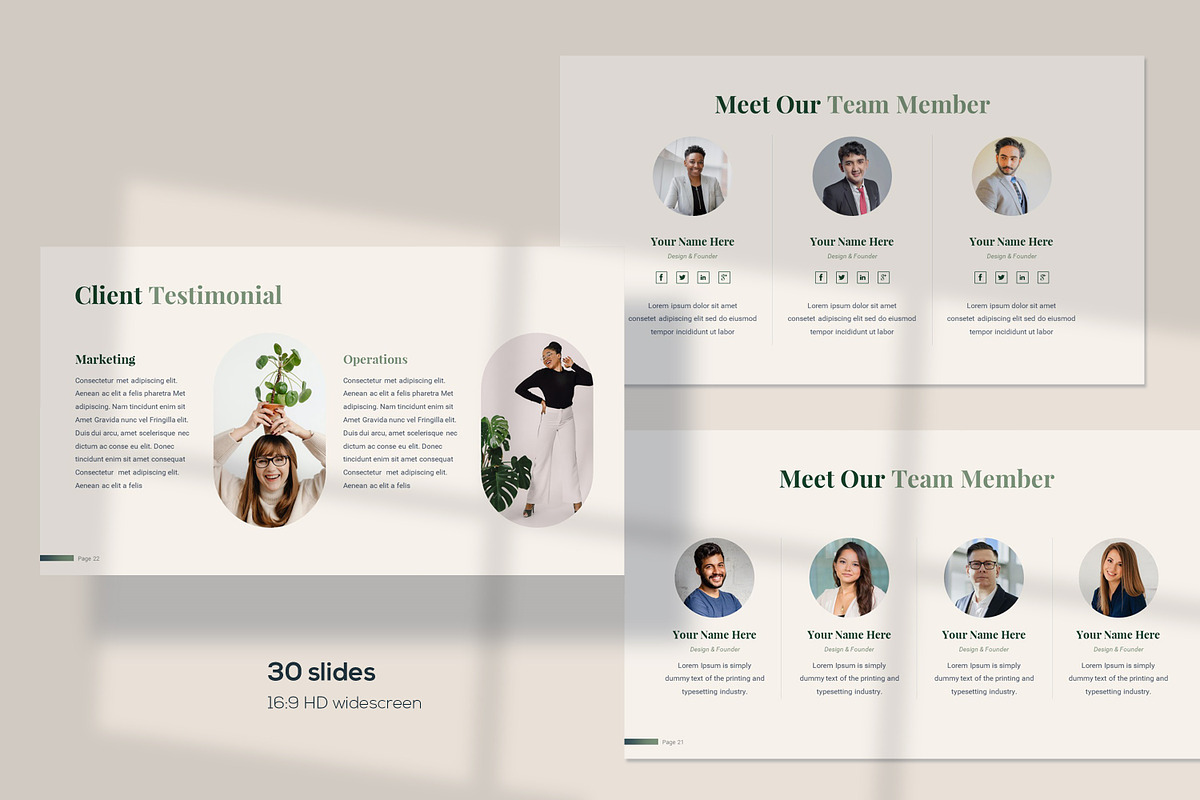 Verdant PowerPoint Presentation, a Presentation Template by zahidhossainalif (Photo 8 of 15)