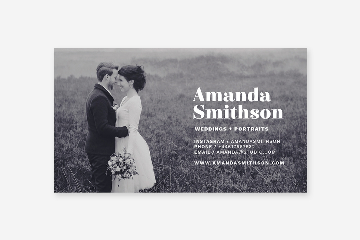 Photography Business Card Template, a Business Card Template by Fearless Confetti (Photo 3 of 5)