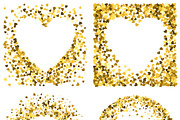 Golden hearts collection, a Pattern Graphic by ekmelica (Thumbnail 5 of 12)
