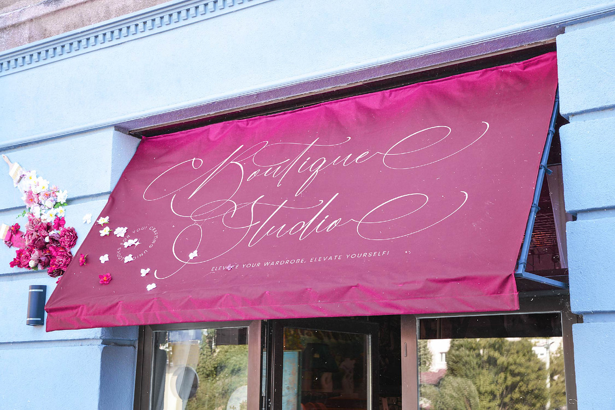 Herlina Aliyah Stylish Calligraphy, a Script Font by stylishtype.co (Photo 5 of 20)
