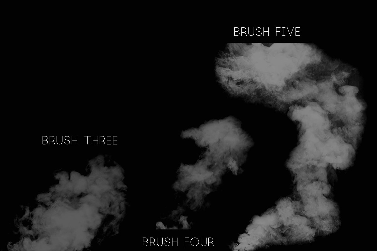 Smoke Photoshop Brushes, an Object Graphic by BlueBooks (Photo 4 of 6)