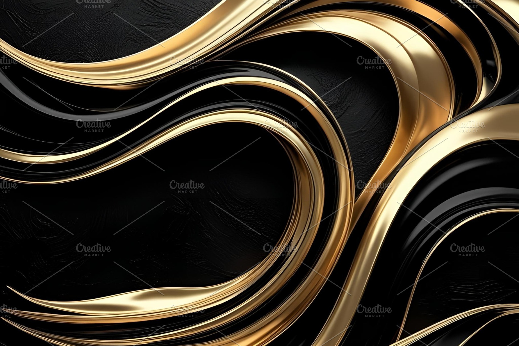 Gold wave black background image, a Background Photo by ComfortQ