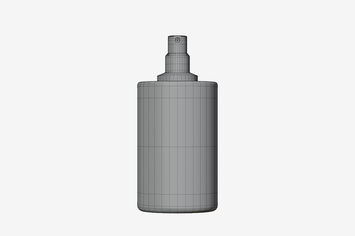 Perfume Glass Bottle 3D Model, an Object 3D Model by Akebareee (Photo 4 of 6)