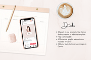 40 Instagram Post & Stories - CANVA, a Social Media Template by Tegefeldt Design (Thumbnail 9 of 10)