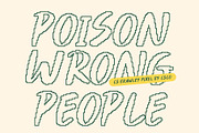 CS Brawley Pixel, a Sans Serif Font by Craft Supply Co. (Thumbnail 7 of 8)