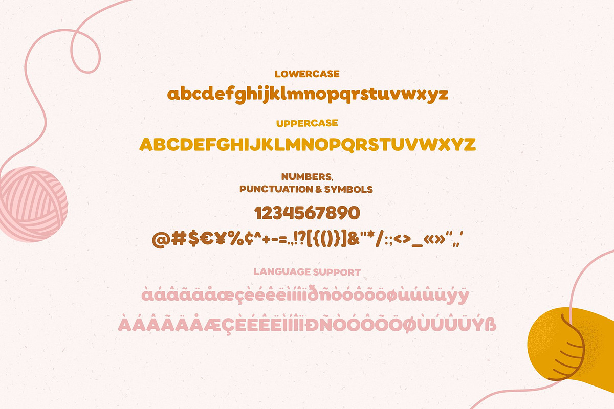 Ginger cat | Hand-drawn sans, a Sans Serif Font by AngelinaKovel (Photo 5 of 13)