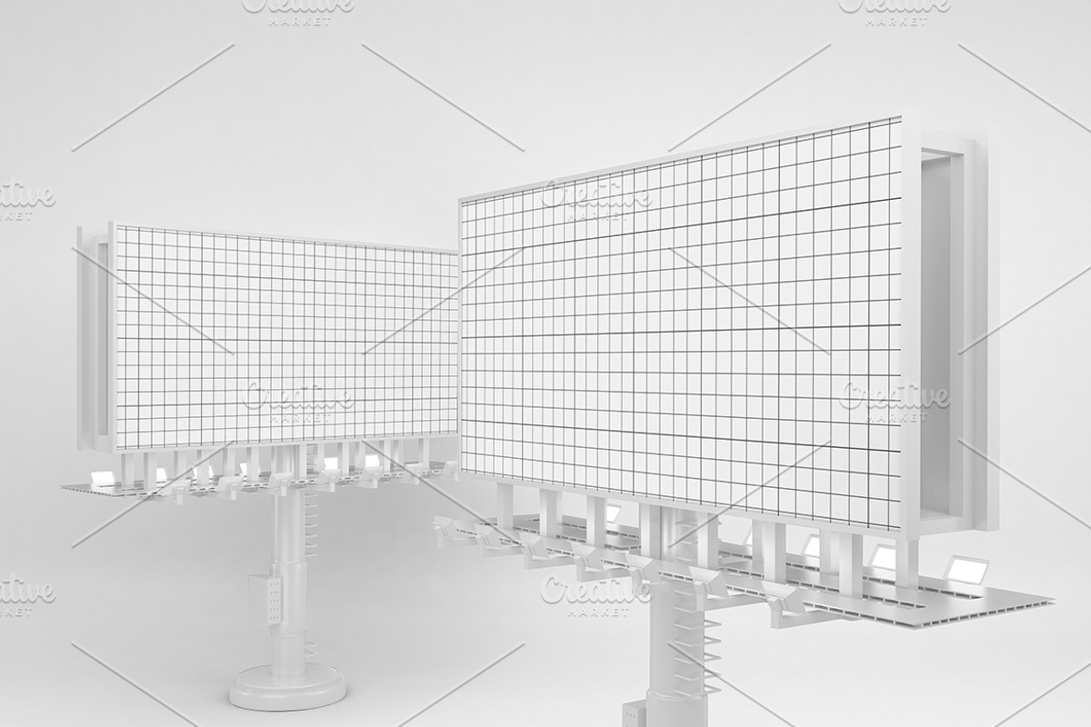 Billboard Mockup, an Advertising Mockup by Qaleb Studio (Photo 1 of 2)