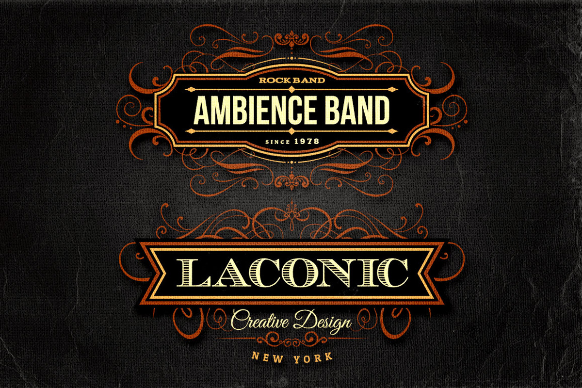 10 Retro/Vintage Banners, a Branding & Logo Template by Cruzine (Photo 3 of 4)