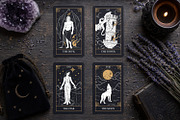 Tarot Major Arcana & Aces Vector Art, a Decorative Illustration by Croisy (Thumbnail 6 of 8)
