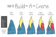 Build A Gnome Character Kit, a Person Illustration by Maria J. Black Studio (Thumbnail 4 of 11)
