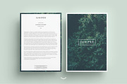 J U N I P E R  Letterhead + Comps, a Stationery Template by 46&2 Collective (Thumbnail 2 of 5)