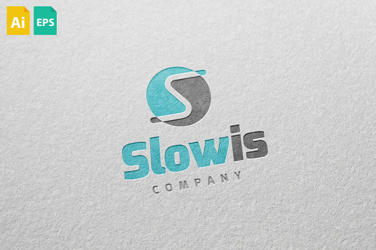 Slowis Logo, a Branding & Logo Template by Schneider Design Store (Photo 1 of 2)